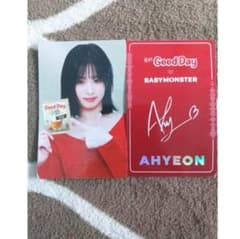 アヒョン babymonster goodday トレカ インドネシア 1枚 - メルカリ