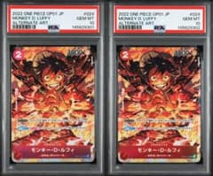 PSA10連番】モンキー・D・ルフィ パラレル OP01-024 - メルカリ