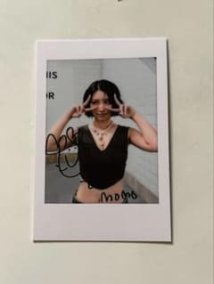 TWICE yizhiyu 上海サイン会当選者限定ポラ風トレカ 2.0 ナ