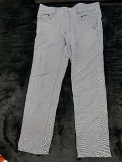 パーリーゲイツ ピースマーク総柄 パンツ 冬用 裏起毛 - メルカリ