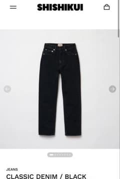 THE SHISHIKUI CLASSIC DENIM ブラック サイズ28 - メルカリ