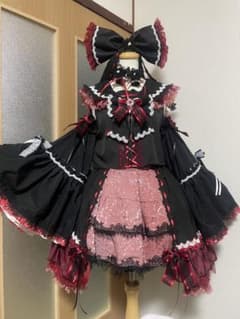 即納】東方project 博麗霊夢 黒アレンジ衣装 - メルカリ