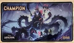 超希少 ロルカナ アースラ チャンピオン プレイマット ディズニー