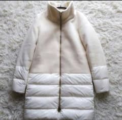 ヘルノ ウール切り替え ジップダウンコート - メルカリ