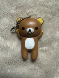 平成レトロ サンエックス リラックマ キーチェーンストラップ 約6cm