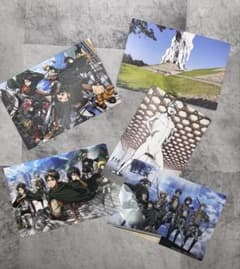 進撃の巨人展 ポストカード 5枚セット - メルカリ