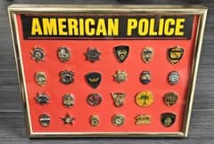 アメリカ警察 ピンバッジセット 24個 - メルカリ