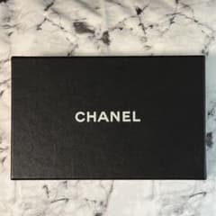 CHANEL】【シャネル】【空箱】【ギフト】【ブラック】【レザー