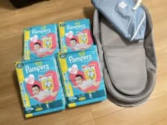 Pampers Sサイズ 84枚×4パック 美品 ネオママイズム グレー - メルカリ