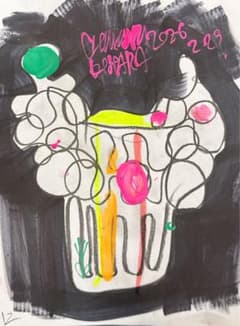 木原千春5分間ドローイング/縄文土器エスキース12 - メルカリ