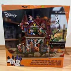 コストコ ディズニー ハロウィン フィギュア 置き物 ライト ミニチュア