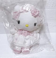 サンリオ ハローキティぬいぐるみ ホワイトフリル キティ - メルカリ