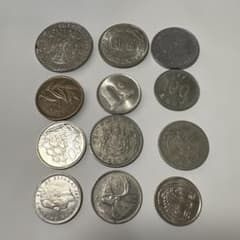 外国古銭 12枚 まとめ 大きめの硬貨含む 【251187】 - メルカリ