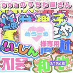 めろーる様専用 うちわ文字 オーダー 団扇屋さん 文字パネル - メルカリ
