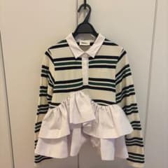 正規品】美品☆Bibiy. LOLA PEPURAMU POLO WHITE - メルカリ