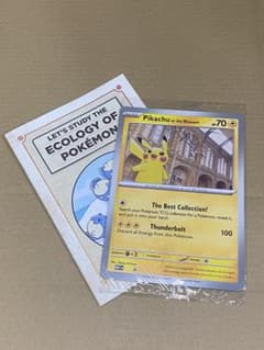 未開封 Pikachu at the Museum ピカチュウ プロモ 博物館 - メルカリ