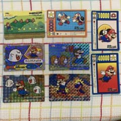 スーパーマリオワールド てれびでんわ トップサン カード 8枚セット