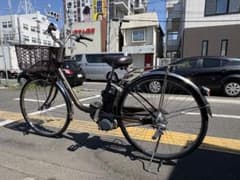中古Panasonic電動アシスト自転車 12Ah4点灯 大阪 - メルカリ