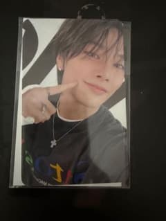 straykids リアルタッチフォトカード I.N QRコード未使用 - メルカリ