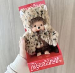 海外限定 モンチッチ monchhichi アニマルモンチッチ レオパード