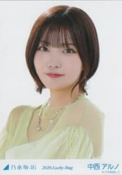 硬質ケース発送】 中西アルノ 生写真 カレンダー衣装 ヨリ 福袋 B