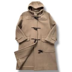 美品 OLD ENGLAND オールドイングランド ダッフルコート ヘリンボーン