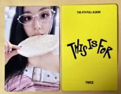 TWICE yizhiyu THIS IS FOR 2.0 チェヨン トレカ - メルカリ