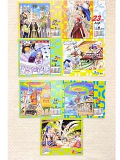 ビビ ルフィ サンジ 日めくり コミック カレンダー 2020 ワンピース