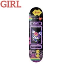 ガール スケートボード デッキ サンリオ コラボ クロミ スケボー