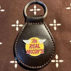 旧REAL McCOY'S レザーキーホルダー リアルマッコイズ 非売品 - メルカリ