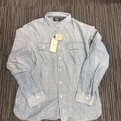 RRL インディゴ シャンブレー シャツ ダブルアールエル 木村拓哉