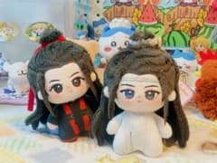 NEW 10cm 王一博 肖戦 ぬいぐるみペア 忘羡 陳情令 0303①② - メルカリ