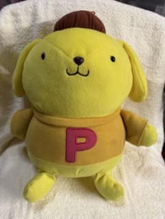 ポムポムプリン レトロ ぬいぐるみ - メルカリ