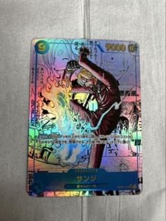ワンピースカード サンジ コミパラ - メルカリ