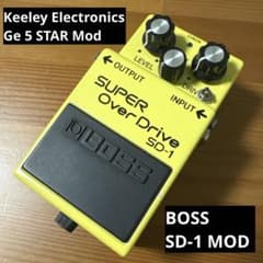 Keeley BOSS SD-1 Ge 5 STAR MOD オーバードライブ - メルカリ