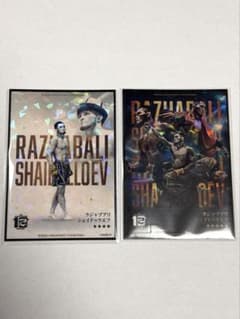 大人気】RIZIN ライコレリアルカード シェイドゥラエフ 2枚セット