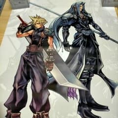 ディシディアファイナルファンタジー FF7 ポスター クラウド