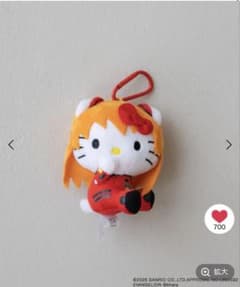 EVA x HELLO KITTY】トイキーホルダー アスカ - メルカリ