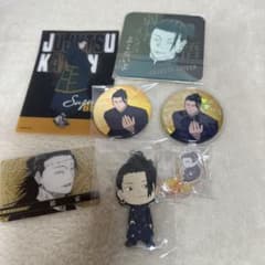 呪術廻戦 夏油傑 缶バッジ カード コースター アクスタ 7点セット