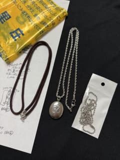 ガネーシャ（ピンク）オームペンダント藤井風ネックレスお風呂チェーン