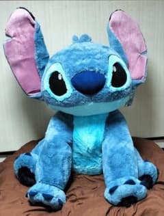 スティッチ コストコ 特大ぬいぐるみ（ブランケット入り） - メルカリ