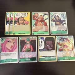 まとめ買いお得】緑 デッキパーツ 汎用 ワンピースカード ゾロ