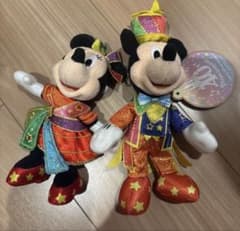 東京ディズニーリゾート40周年 限定ぬいぐるみバッジ ミッキー ミニー