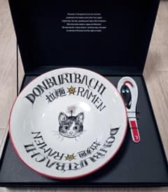 新品未使用・即購入可】ヒグチユウコ ラーメンどんぶり＆レンゲ セット