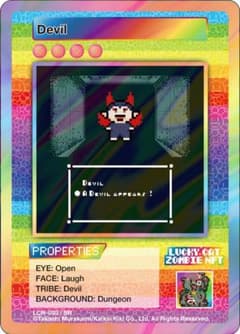SR】Lucky Cat Zombie NFT 限定トレカ 村上隆 Devil - メルカリ