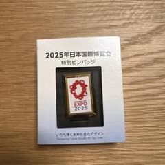 非売品】EXPO 2025 万博特別ピンバッジ (関係者用) - メルカリ