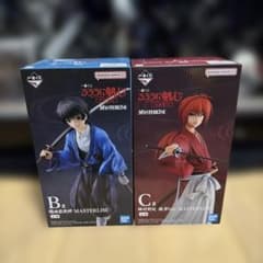 一番くじ るろうに剣心 B賞 瀬田宗次郎 C賞 緋村剣心 フィギュア