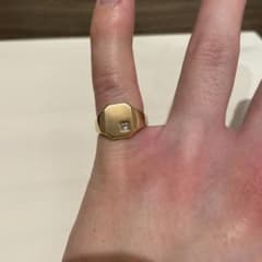 新品！ Tikashi K10 × Diamond シグネットリング - メルカリ