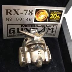 JAP工房 機動戦士ガンダム20周年 RX-78ガンダムヘッドシルバーリング