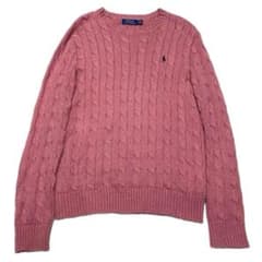 POLO RALPH LAUREN 現行タグ ケーブル編み ニット セーターS - メルカリ